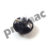 FOCO MINI 12V1.2W BX8.4D B/NEGRA TABLERO