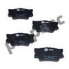 BALATA TRAS CERAMICA CAMRY 07-10 (PAGID)