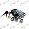 CHAPA PUERTA TSURU III (KIT) (CARCAZA COMPLETA CHAPAS PUERTA CHAPA CAUELA 2 LLAVES)(BRUCK)