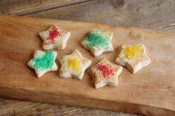 Holiday Sugar Cookies (aprox 24 pieces)  some breakage may occur during shipping.