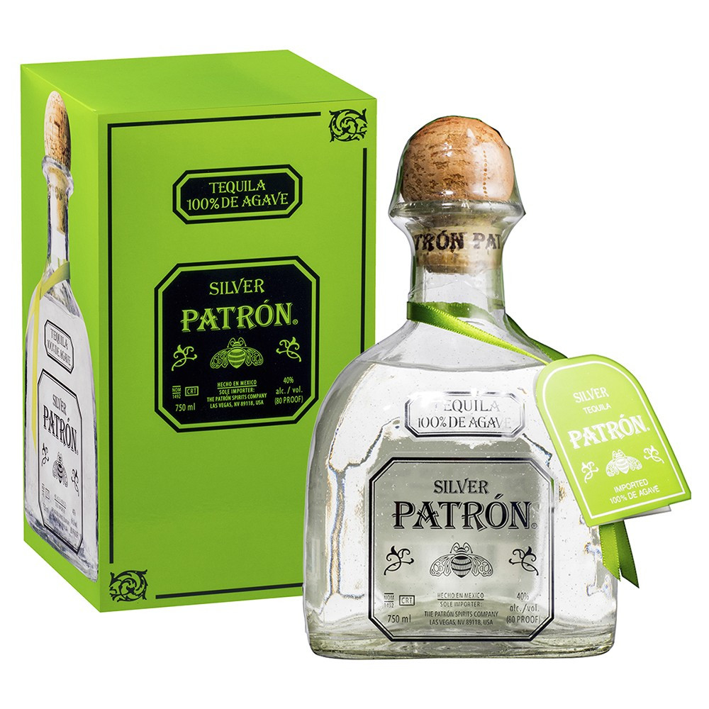 Patron Silver Tequila 375 Ml A1 Liquor