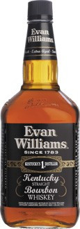 EVAN WILLIAMS BLACK LABEL BOURBON (1.75 LTR)