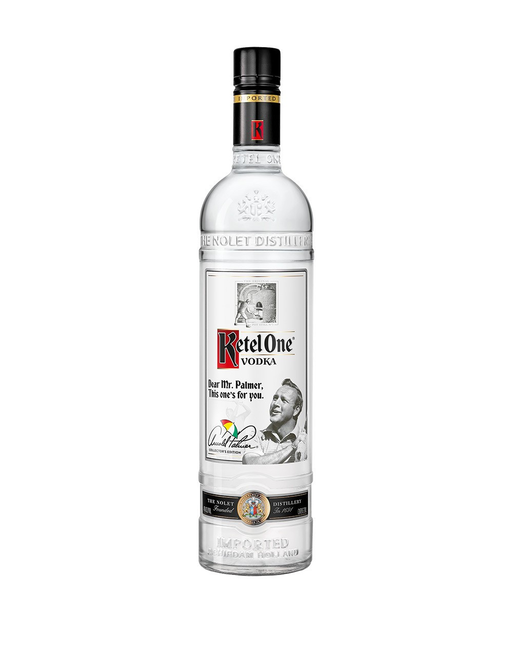 Ketel One Vodka Arnold Palmer Collectors Edition Bottle 750ml A1 Liquor