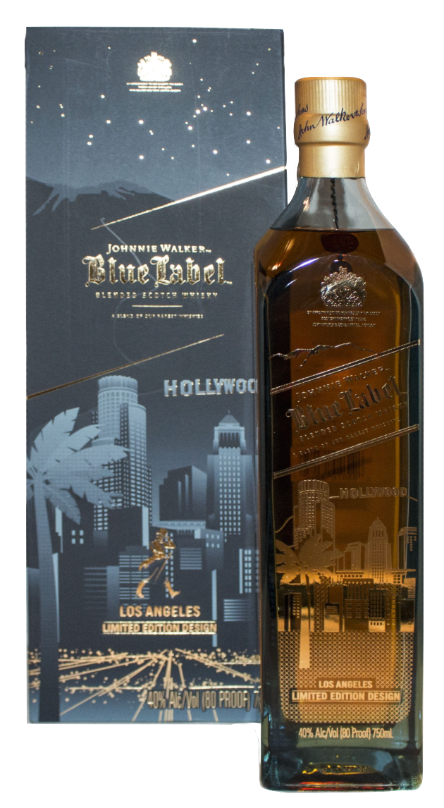 Johnnie Walker Blue Label Los Angeles 750ml - A1 Liquor