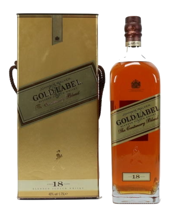 Johnnie Walker Gold Label The Centenary Blend 18 Year Old  (1.75mL)**Discontinued Edition** - A1 Liquor