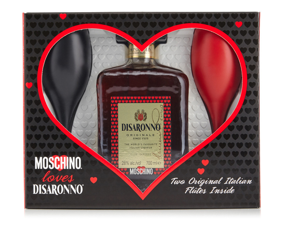 Disaronno Amaretto Moschino Gift Set (750ml) - A1 Liquor