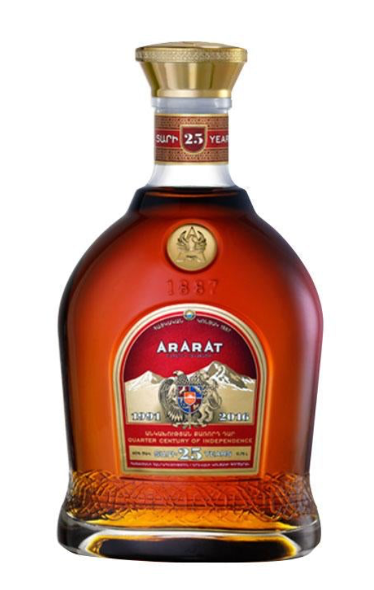 Ararat 25 Yr Armenian Brandy (750ML) - A1 Liquor