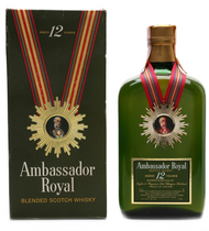 Ambassador 12 Year Old Bottled 1970s  (750ML)