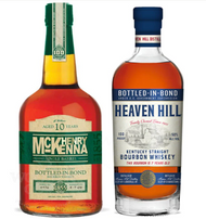 Henry McKenna 10 Year & Heaven Hill 7 Year Bottle-In-Bond Bundle (2x750ML)