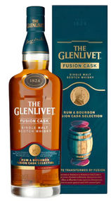 Glenlivet Rum & Bourbon Fusion Cask Single Malt Whisky 750ML