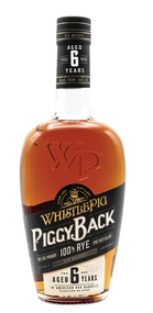 WhistlePig 6 Year PiggyBack Rye 750ML