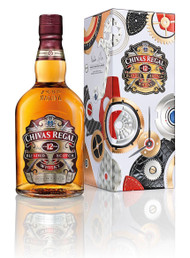 Chivas 12yr. 750ml Limited Edition Watches And Gift Tin by Bremont