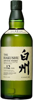 HAKUSHU JAPANESE WHISKY AGED 12 YEARS (750 ML)