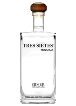 Tres Sietes Silver Tequila 750mL