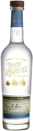 TRES AGAVE BLANCO TEQUILA 750 ML