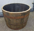 Solid Half oak wine Whisky barrel planter