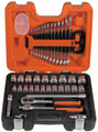 Bahco S400 1/2in Drive 40 piece metric socket and spanner set 