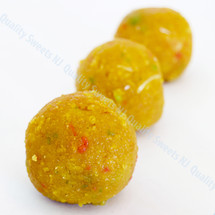 Motichoor ladoo made with fine gram flour pearls