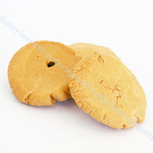 Small round mathi crispy savory crackers
