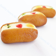 Malai jamun stuffed with sweetened clotted cream