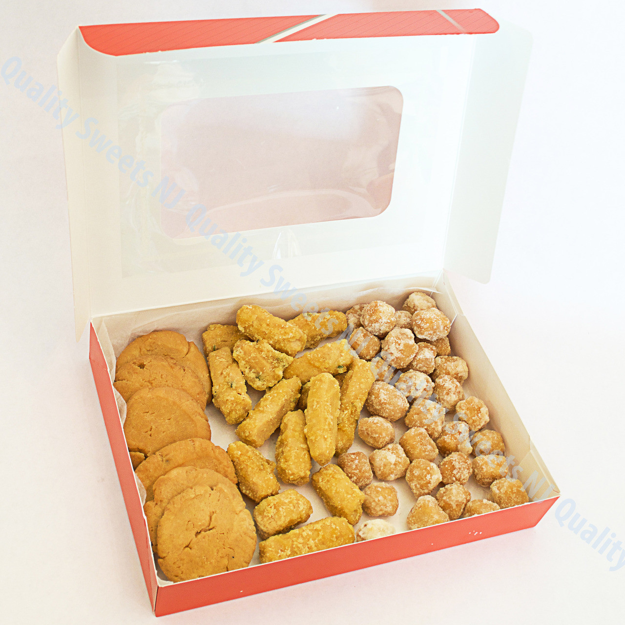 Assorted Dry Snack Box Quality Indian Sweets Taste The Tradition