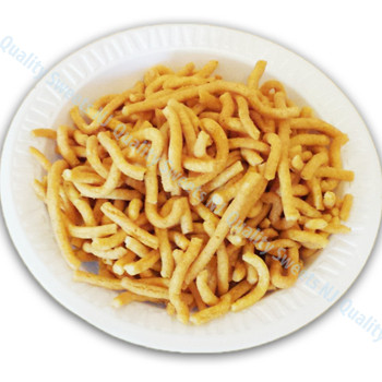 Thick spiced sev crispy chickpea noodles