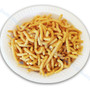 Thick spiced sev crispy chickpea noodles
