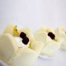 Anarkali cashew sweet with saffron and nuts