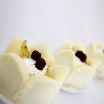 Anarkali cashew sweet with saffron and nuts