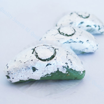 Pista Paan sweet shaped like a betel leaf