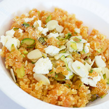 Gajar ka halwa carrot pudding with ghee and dry fruits
