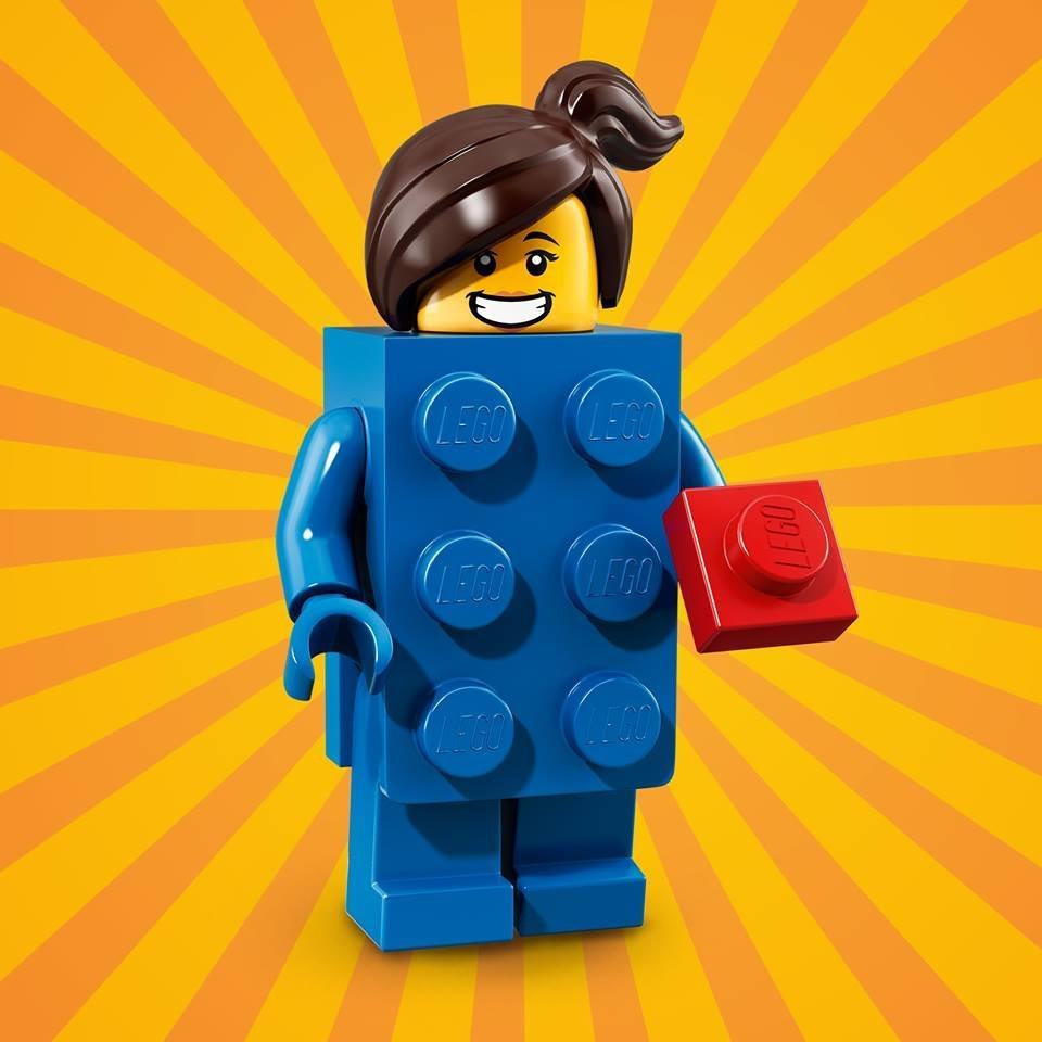 Party Cat Costume Girl LEGO Minifigures 2018 Series 18
