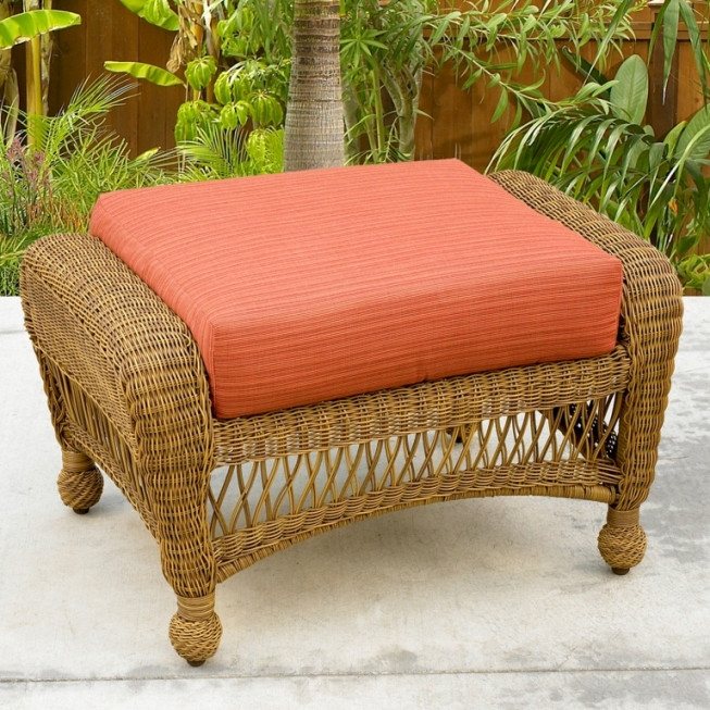 Charleston Ottoman Patio Furniture Country View Wicker