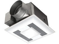 WhisperGreenLite, fan-light 80 CFM fan with DC Motor, built-in controls, 0, 30~70 CFM variable,