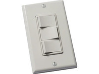 WhisperControl Switches, 3 function On/Off, Fan/Light/Night-light, White
