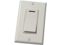 WhisperControl Switches, 1 function On/Off,  Fan, White