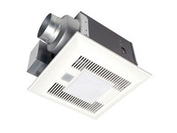 WhisperSense Lite 110 CFM fan with dual sensor capability, motion sensor, humidity sensor, adjustable delay timer, 0.4 sone