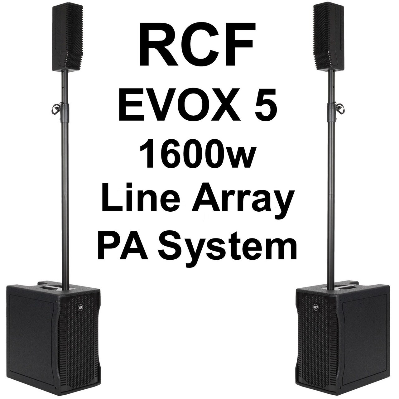 rcf vertical array