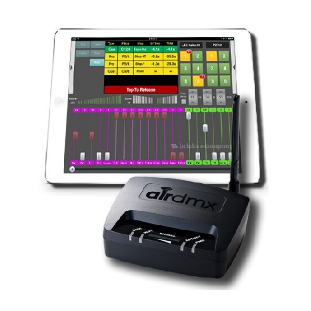 EHRGEIZ AIRDMX DMX Interface for iPAD Includes Software 20