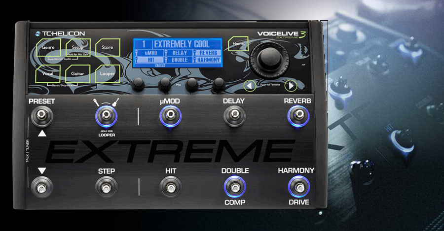 Tc Helicon Voicelive 3 Extreme Vocal Guitar Processor Lightingelstore