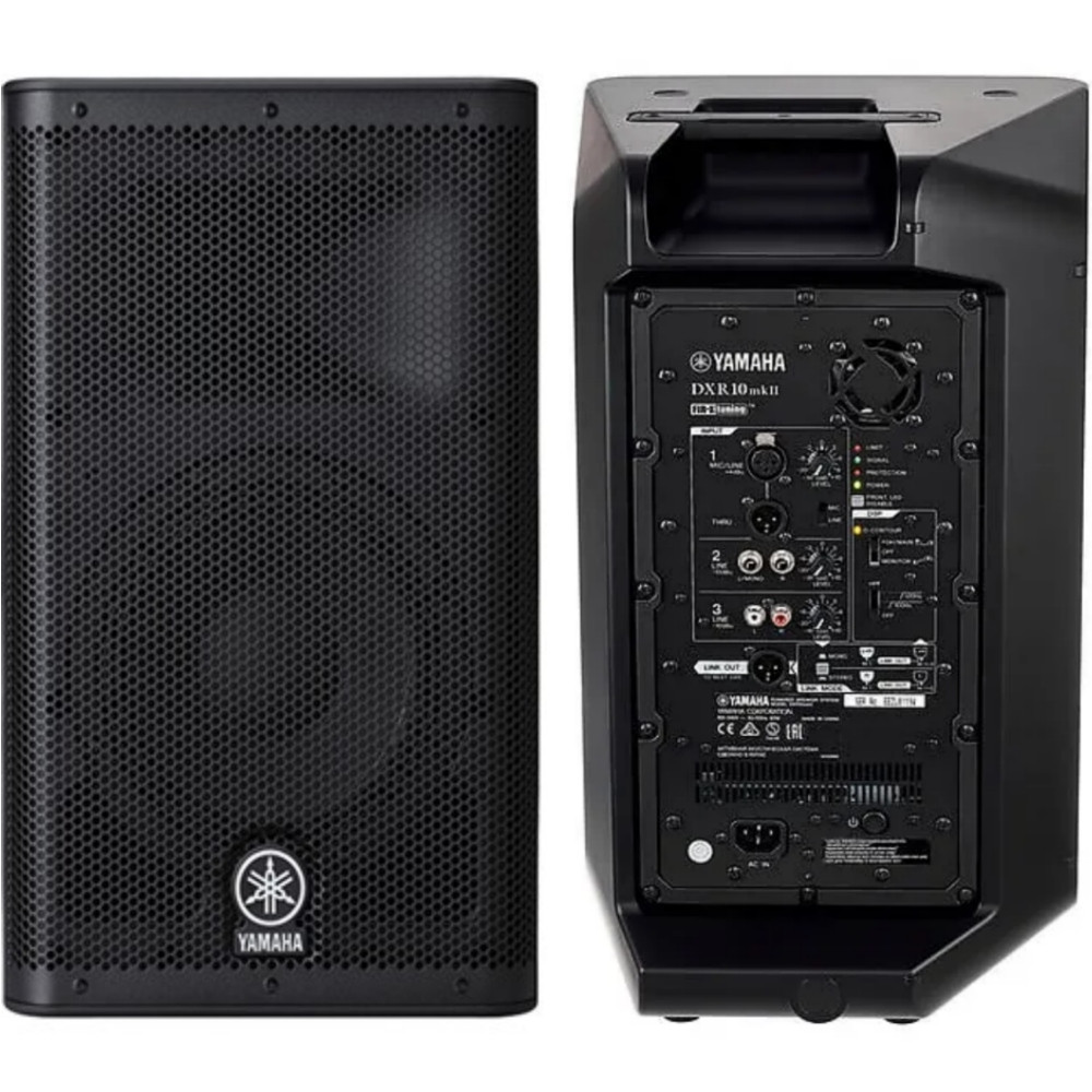 YAMAHA DXR10 MKII Lightweight 2200w Total Active PA Speaker System Pair