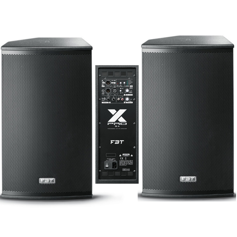 active pa speakers pair
