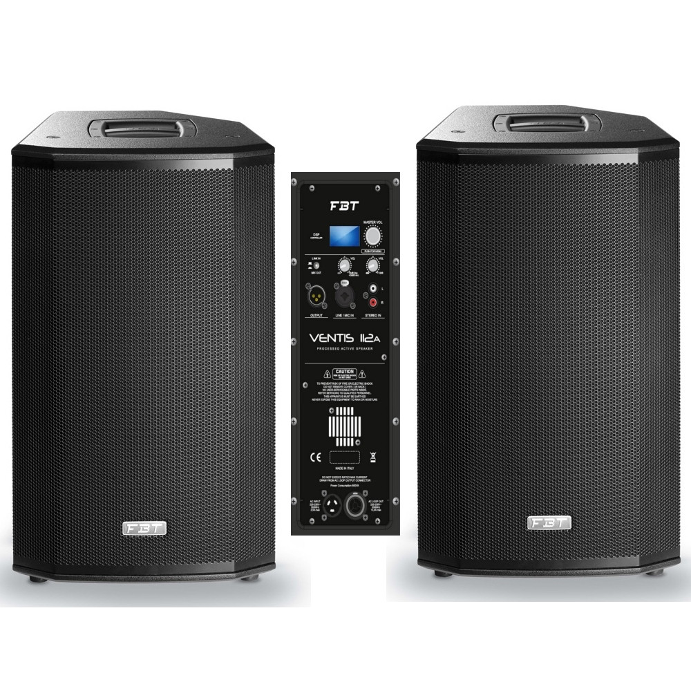 active pa speakers pair