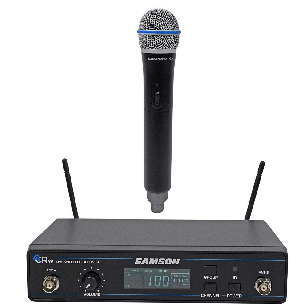 SAMSON CONCERT 99 SWC99HQ8 Handheld Wireless Mic System LightingelStore