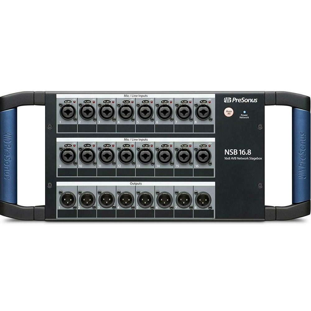 PRESONUS NSB16.8 AVB 16x8 CAT5 Digital StageBox Snake LightingelStore