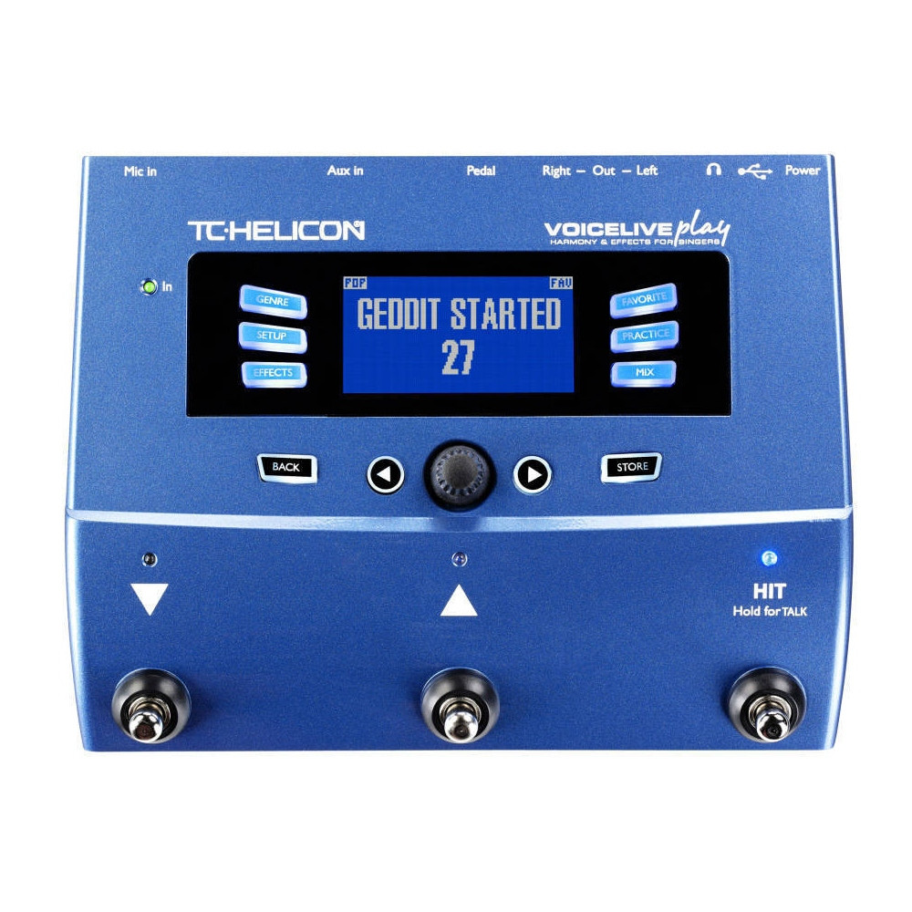 Tc Helicon Voicelive Play Vocal Harmonizing And Fx Pedal Lightingelstore