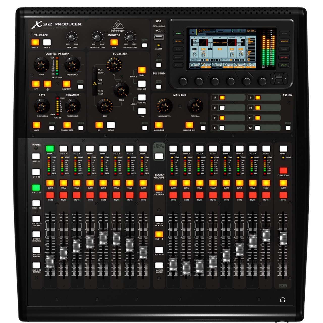 Behringer X32 Producer Rackmount Motorized Digital Mixer Lightingelstore