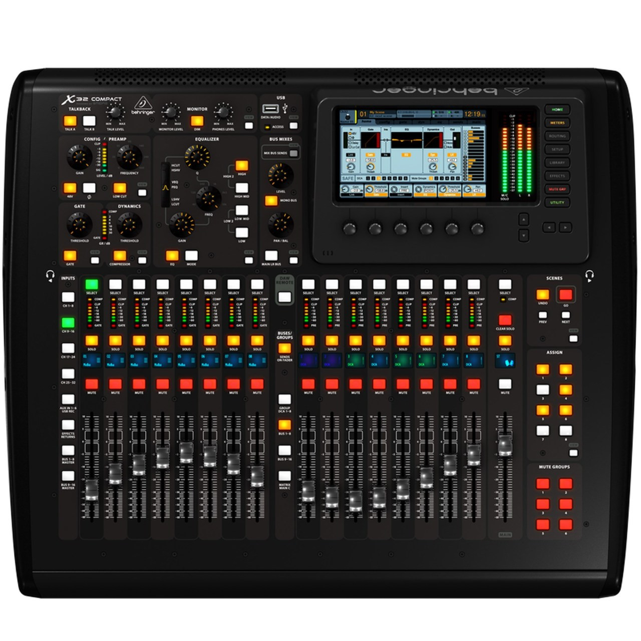 BEHRINGER X32 COMPACT Motorized Digital Mixer LightingelStore