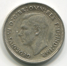 1941 Australia Shilling KM39 AU