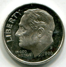 2006  S Roosevelt Dime UNC 